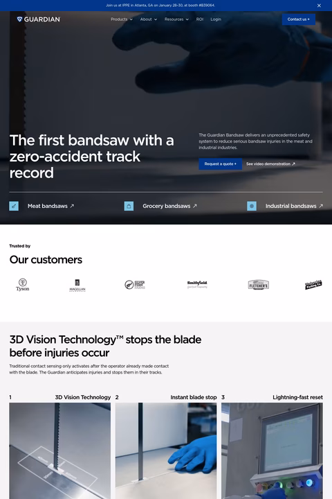 Guardian-Bandsaw Homepage 1440px