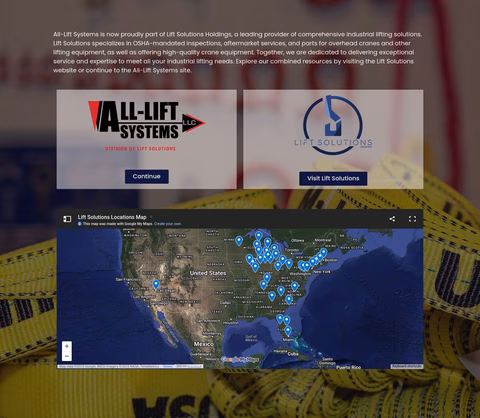 All-Lift-Systems Homepage 1440px