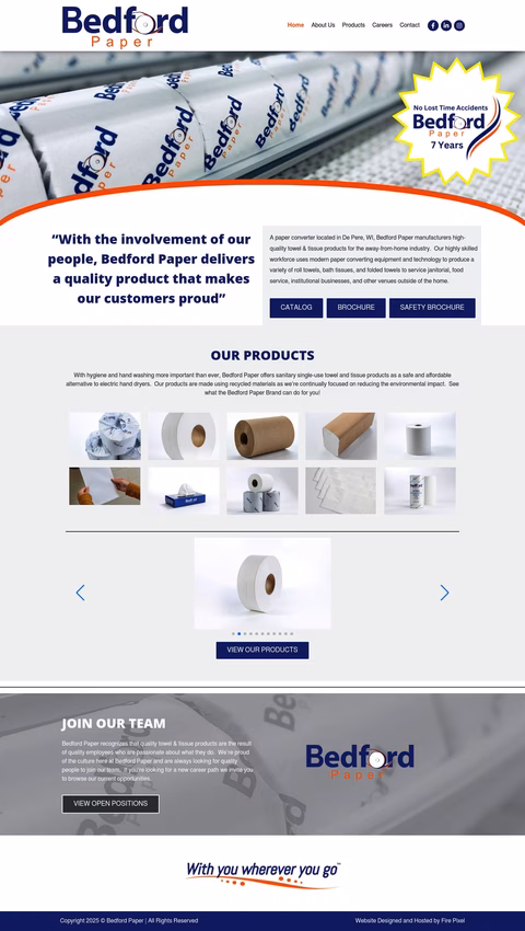 Bedford-Paper Homepage 1440px