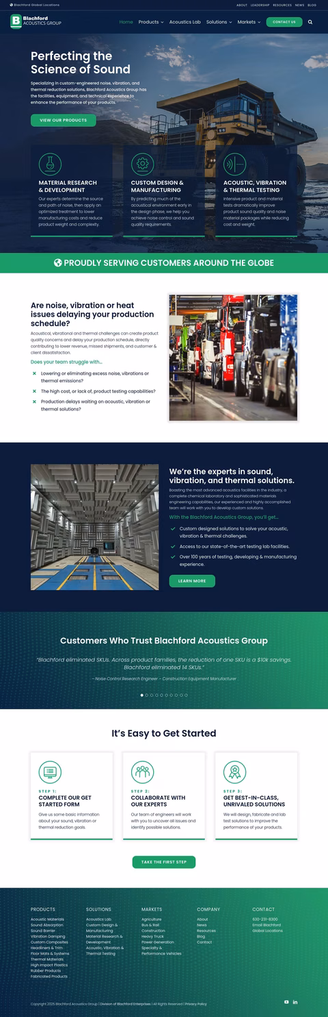 Blachford-Acoustics Homepage 1440px