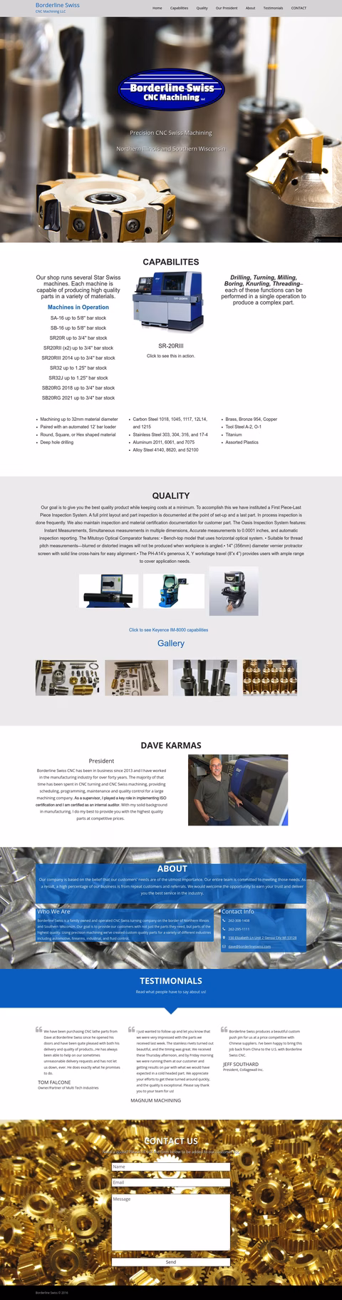 Borderline-Swiss-Cnc Homepage 1440px