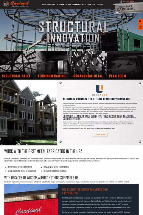 Cardinal-Fabricating Homepage 1440px