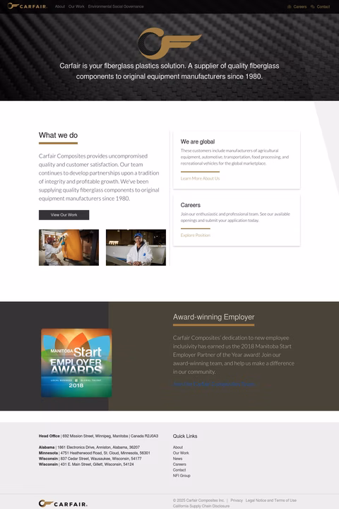 Carfair-Composites-Usa Homepage 1440px