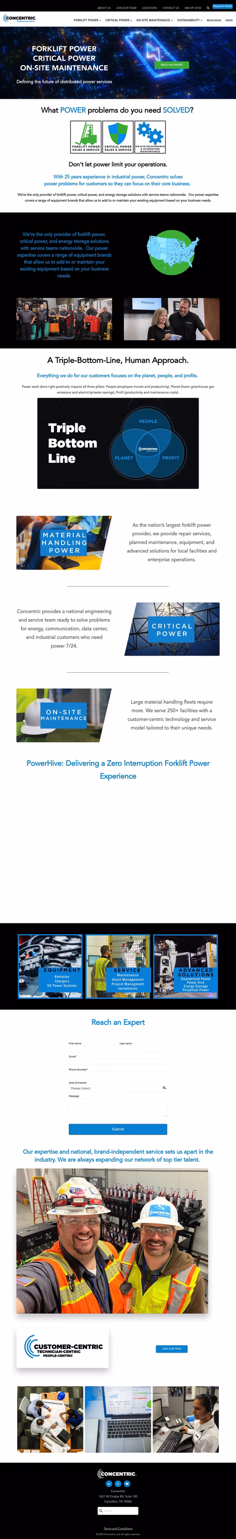 Concentric-Usa Homepage 1440px
