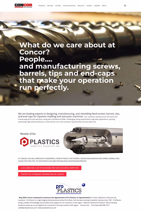 Concor-Tool-Machine Homepage 1440px