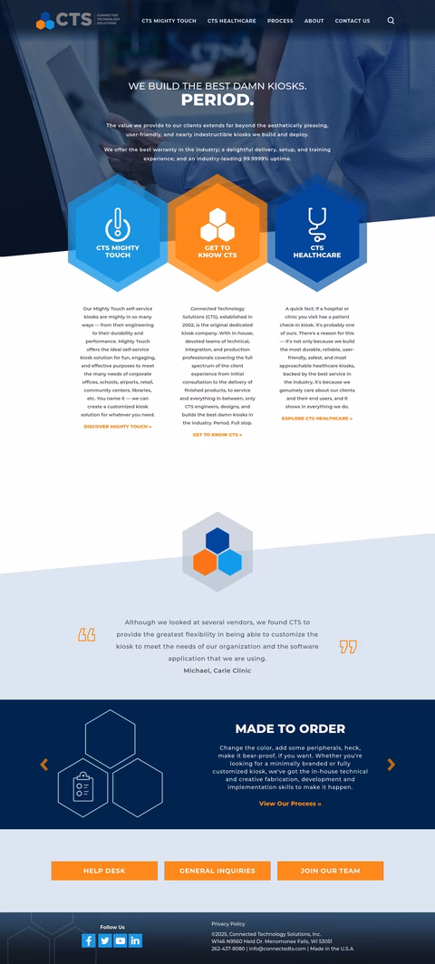 Connected-Technology-Solutions Homepage 1440px