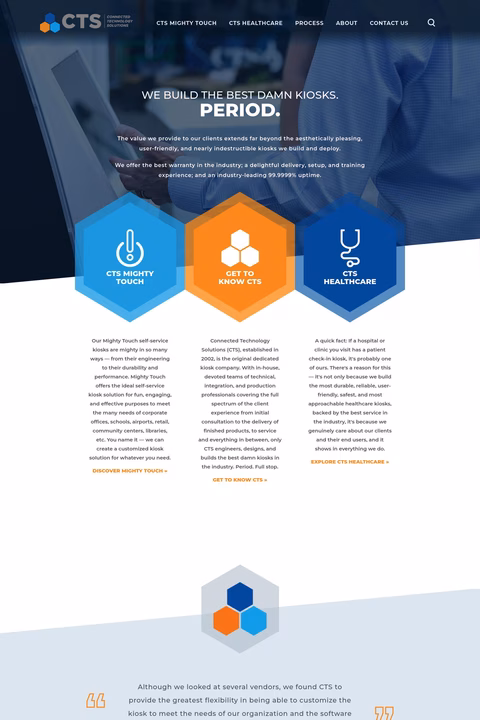 Connected-Technology-Solutions Homepage 1440px