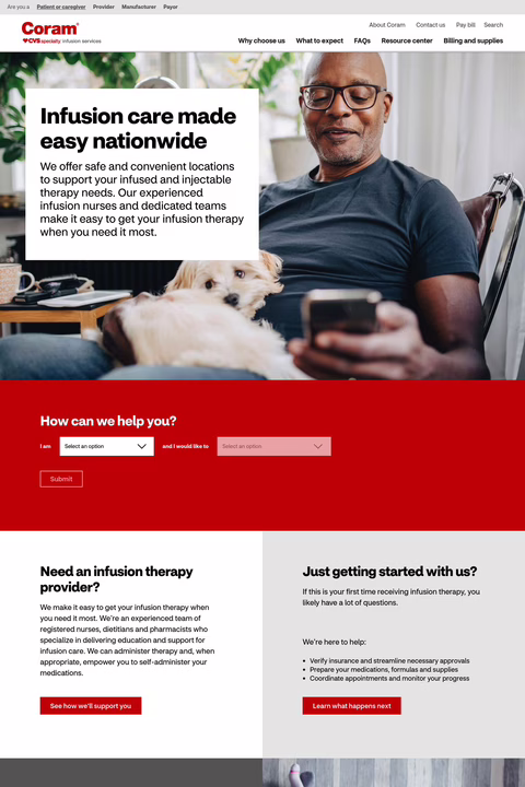 Coram-Healthcare Homepage 1440px