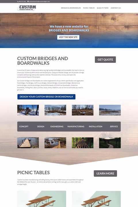 Custom-Manufacturing-Inc Homepage 1440px
