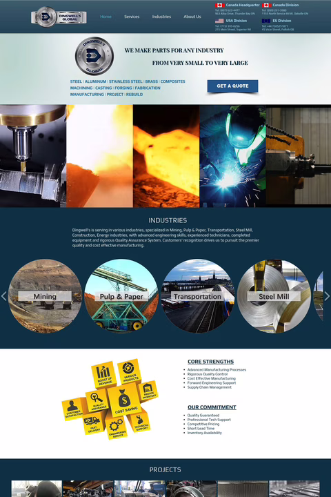 Dingwells Homepage 1440px