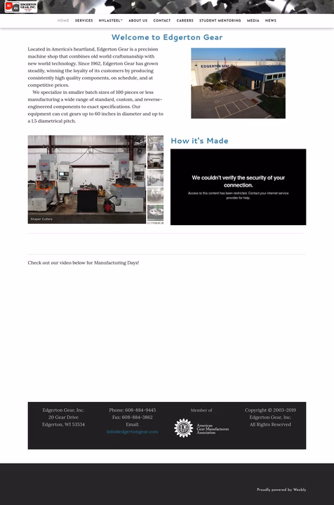 Edgerton-Gear Homepage 1440px