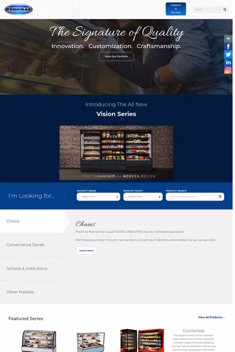 Federal-Industries Homepage 1440px