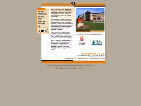 Forte-Composites Homepage 1440px