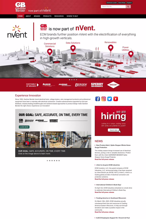 Gardner-Bender-Div Homepage 1440px