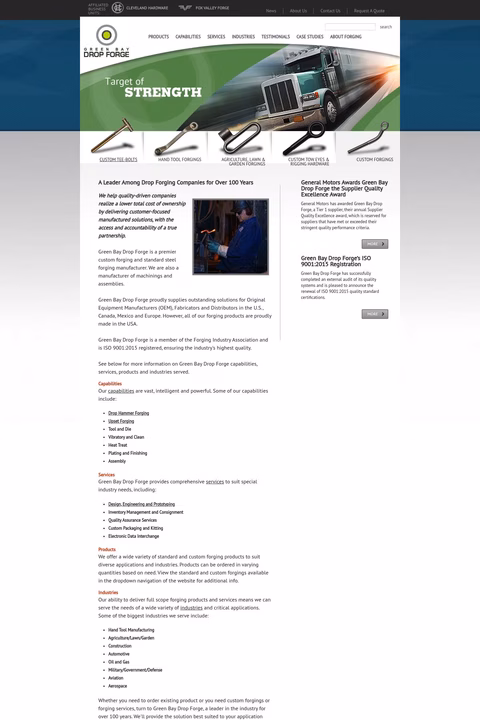 Green-Bay-Drop-Forge Homepage 1440px