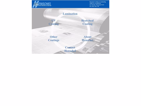 Henschel-Coating-Laminating Homepage 1440px