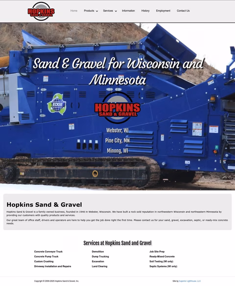 Hopkins-Sand-And-Gravel Homepage 1440px