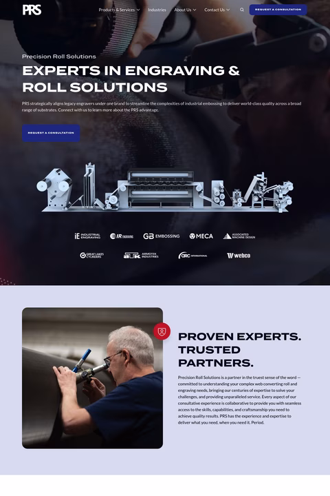 Industrial-Engraving Homepage 1440px