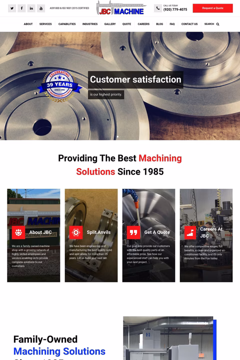 Jbc-Machine Homepage 1440px