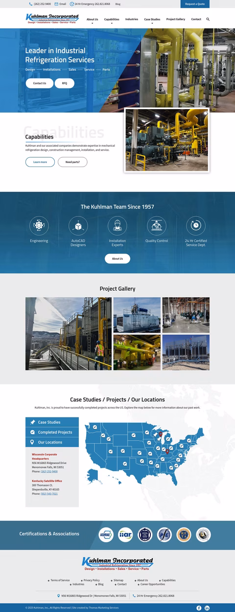 Kuhlman-Inc Homepage 1440px