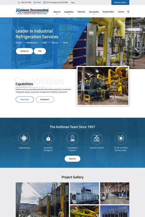 Kuhlman-Inc Homepage 1440px