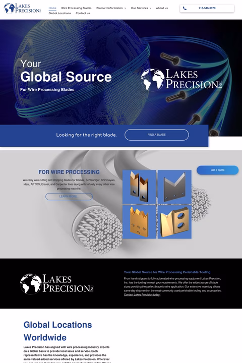 Lakes-Precision Homepage 1440px