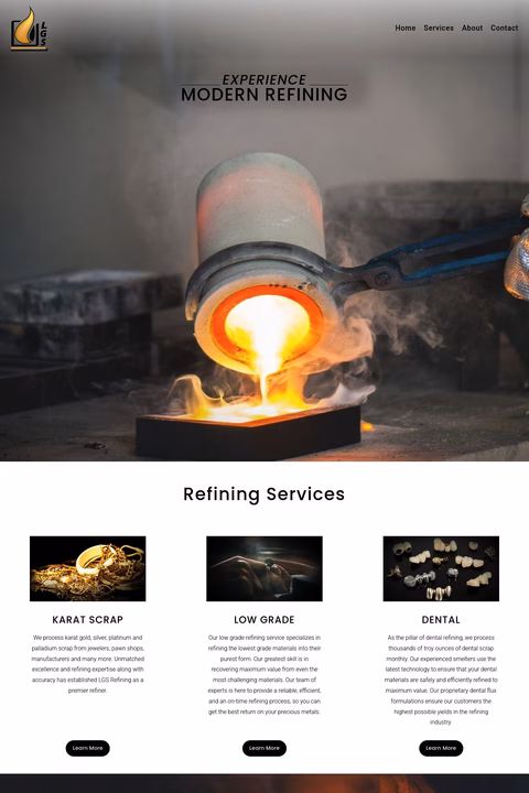 Lgs-Refining Homepage 1440px