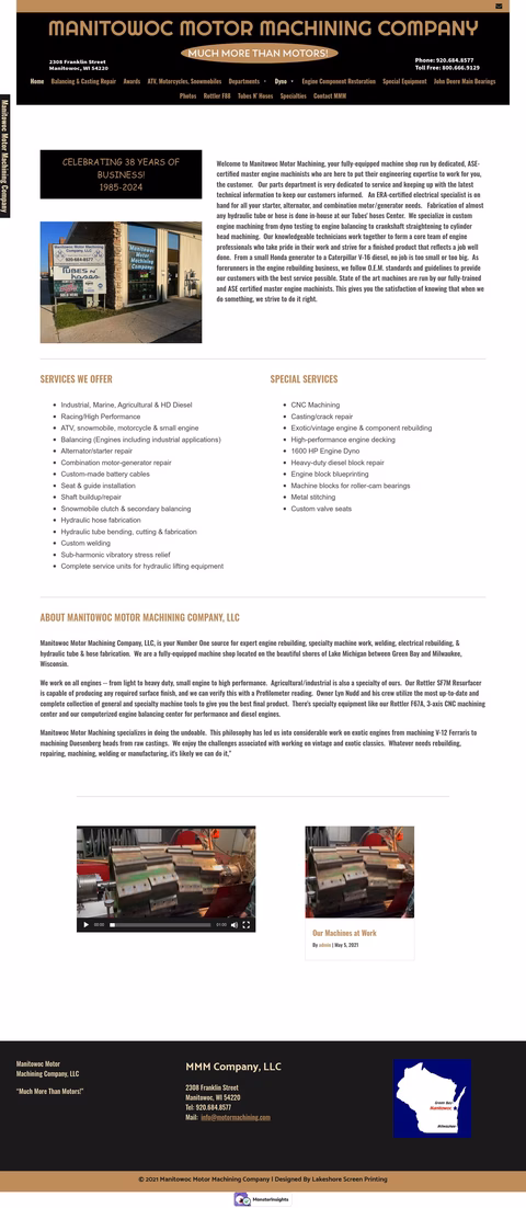 Manitowoc-Motor-Machining Homepage 1440px