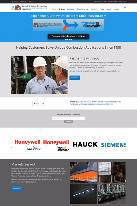 Marshall-W-Nelson-Assoc Homepage 1440px