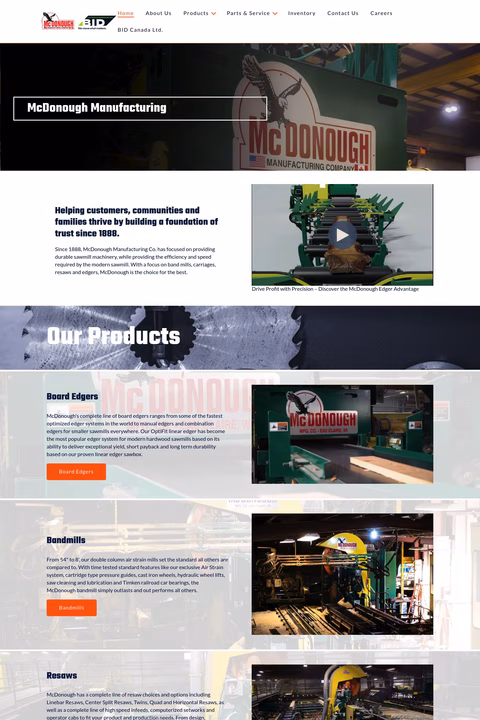 Mcdonough-Manufacturing-Co Homepage 1440px