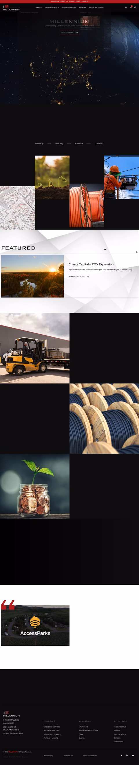 Millennium Homepage 1440px