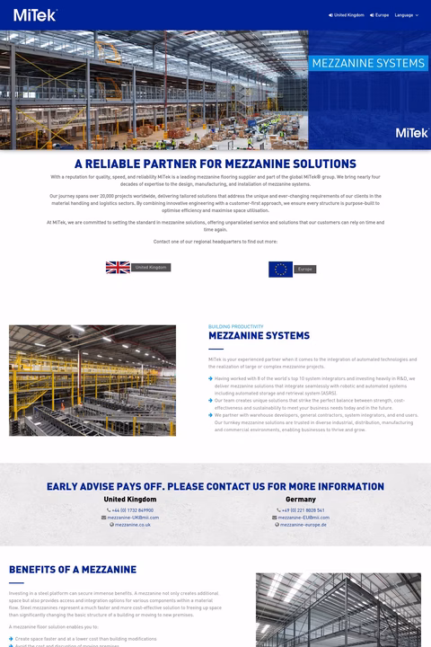 Mitek-Mezzanine-Systems Homepage 1440px
