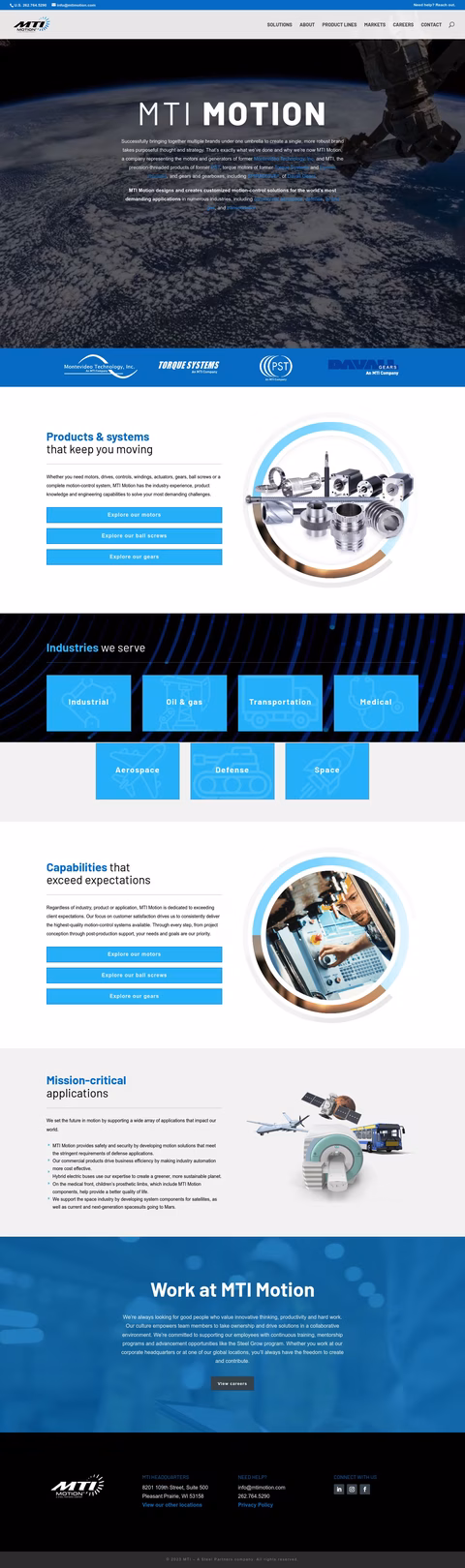 Mti-Motion Homepage 1440px