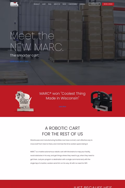 Mul-Technologies Homepage 1440px