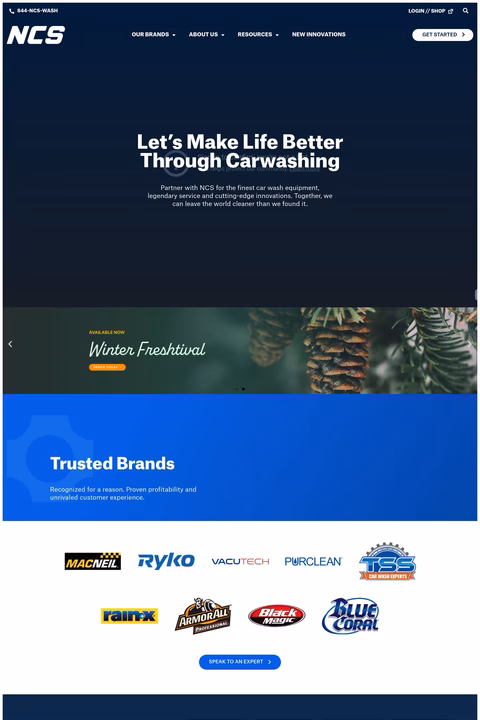 National-Carwash-Solutions Homepage 1440px