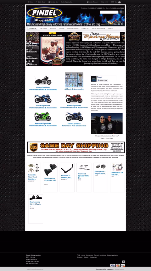 Pingel-Enterprise Homepage 1440px