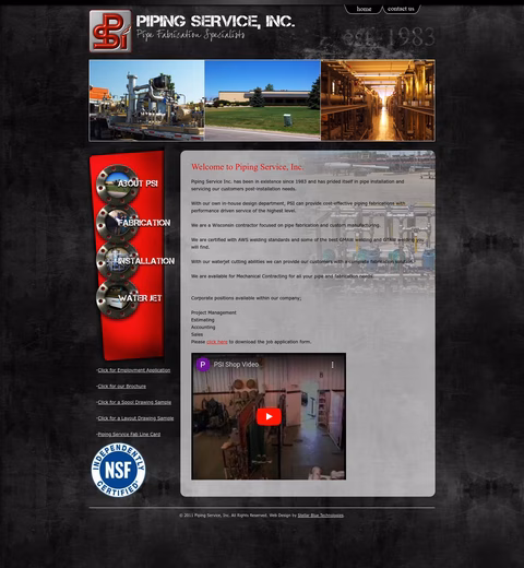 Piping-Service-Inc Homepage 1440px