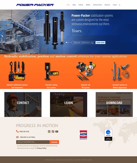 Power-Packer-Manufacturing Homepage 1440px