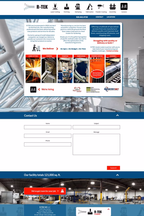 R-Tek-Wisconsin Homepage 1440px