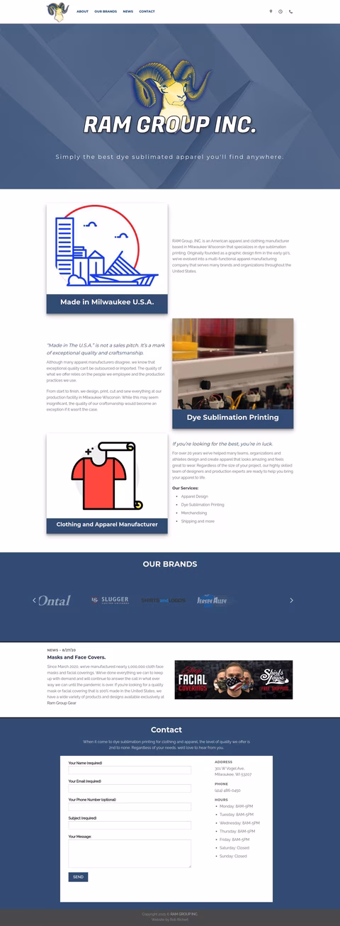 Ram-Group Homepage 1440px