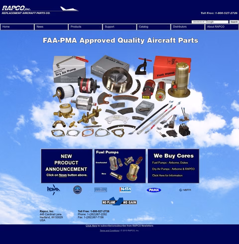 Rapco-Inc Homepage 1440px