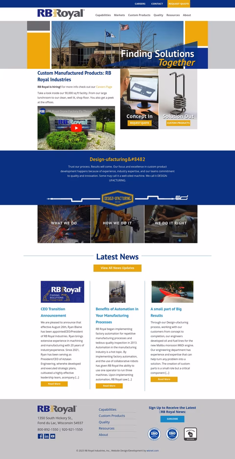 Rb-Royal-Industries Homepage 1440px
