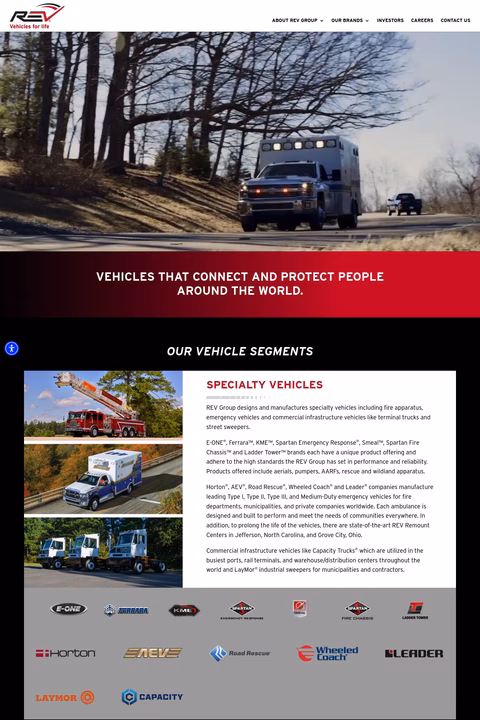 Rev-Group Homepage 1440px