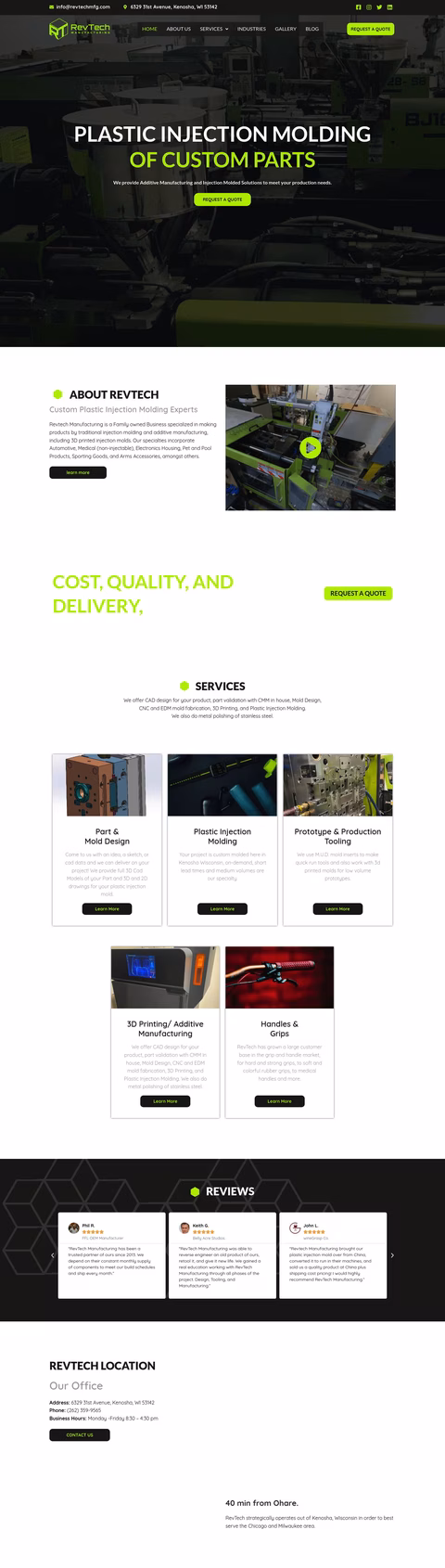 Revtech-Manufacturing Homepage 1440px
