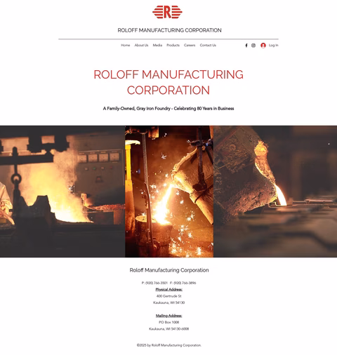 Roloff-Manufacturing Homepage 1440px