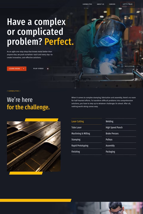 Steelcraft Homepage 1440px