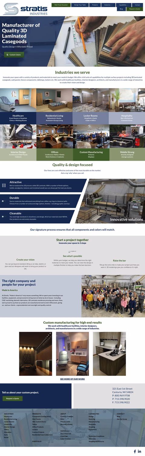 Stratis-Industries Homepage 1440px