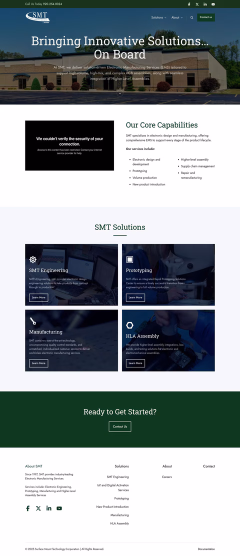 Surface-Mount-Technology Homepage 1440px