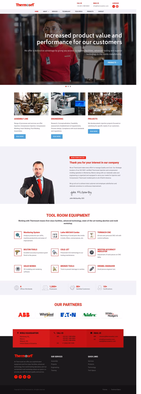 Thermoset Homepage 1440px