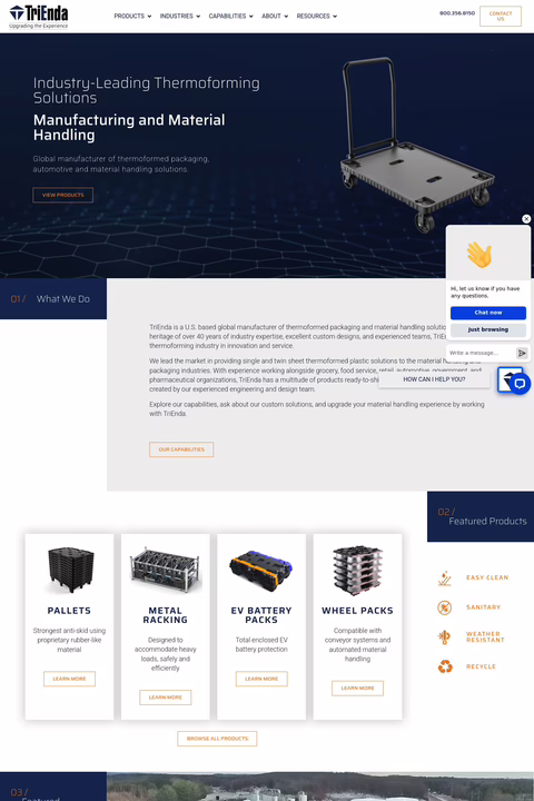 Trienda-Holdings Homepage 1440px